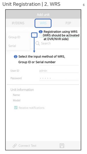 WRS-Registration (Android)