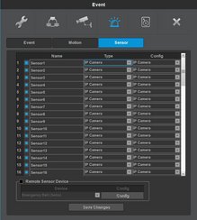 Anpassung Sensor