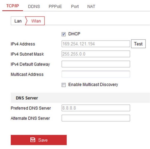 WLAN-Parameter einstellen