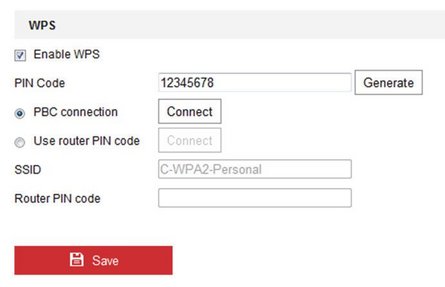 WLAN-Einstellungen – WPS