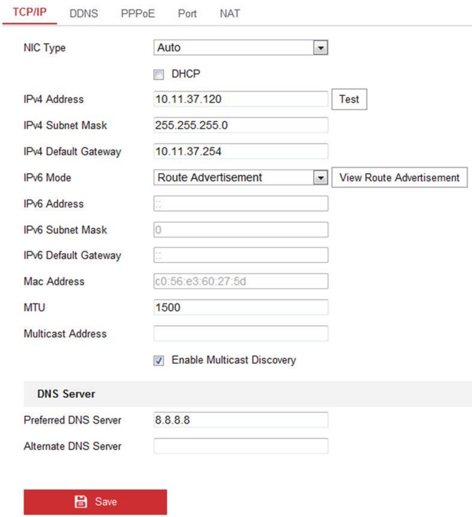 TCP/IP-Einstellungen konfigurieren