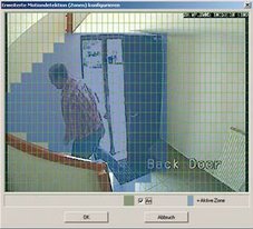 Erweiterte Motion Detection mit frei definierbaren Detektionsbereichen